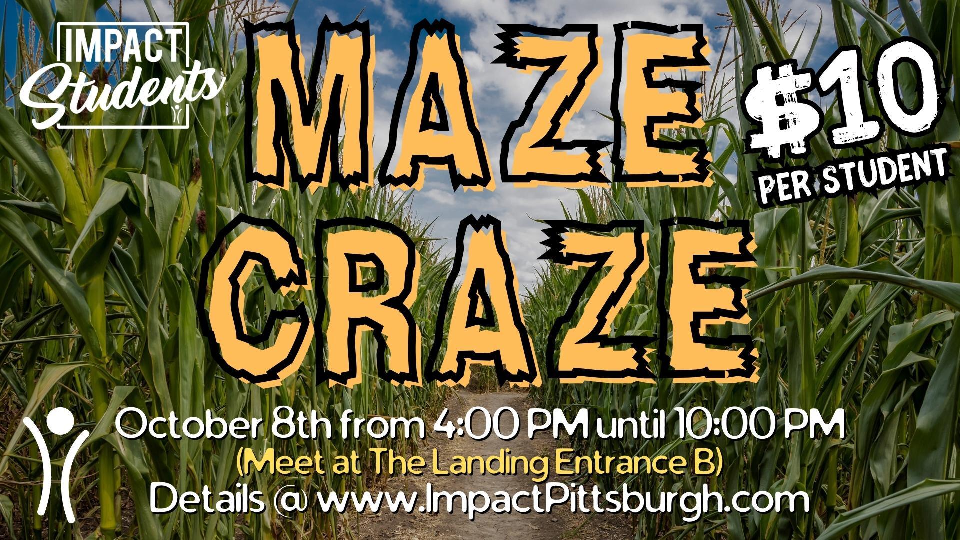Featured image for Impact Students Maze Craze