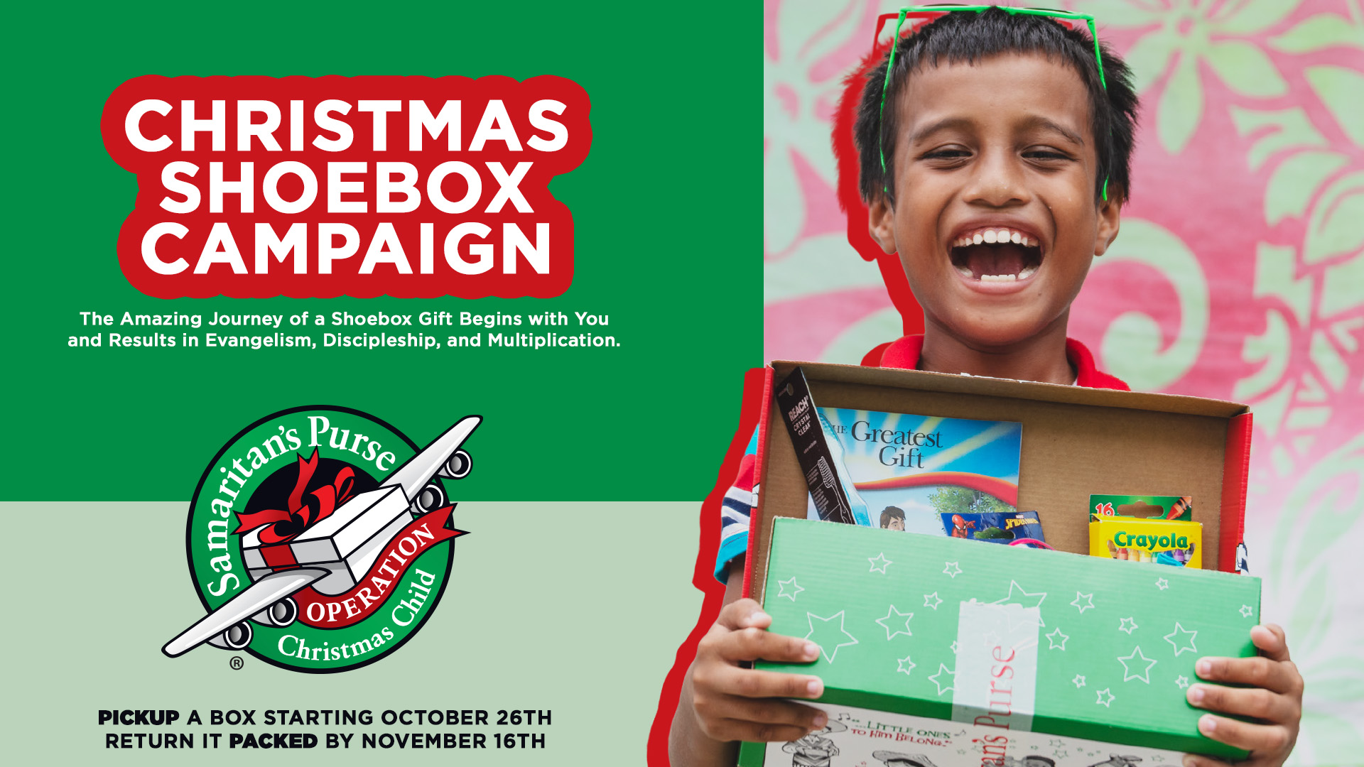 Featured image for Operation Christmas Child & Chili Cook-off