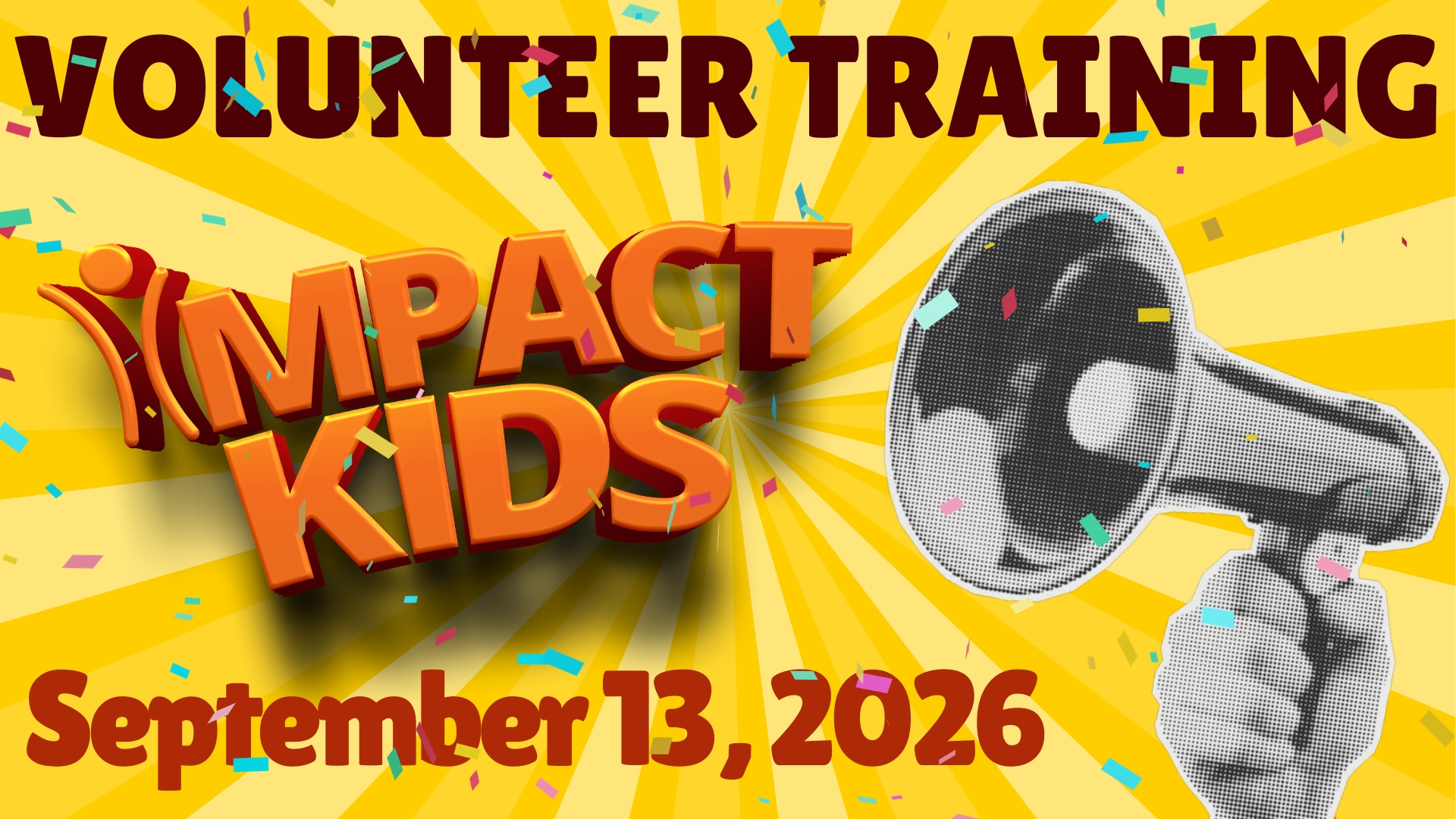 Featured image for Impact Kids Volunteer Training